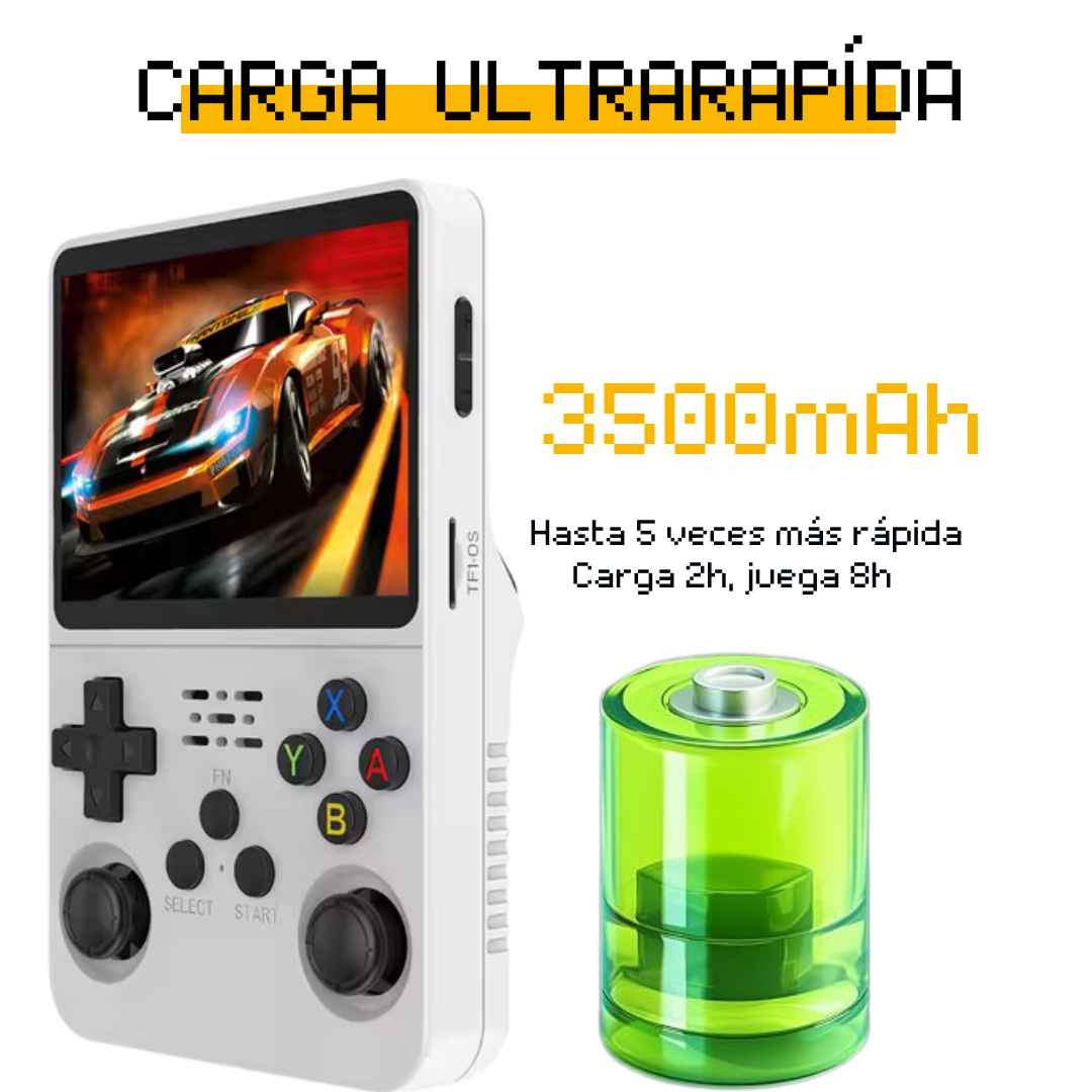 Consola Retro De Juegos Portátil